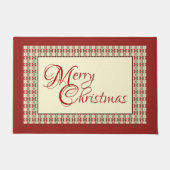 Zenon-Weihnachten Fußmatte (Vorderseite)
