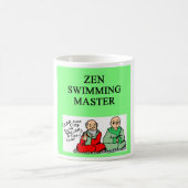 Zenschwimmenmeister Kaffeetasse (Mittel)
