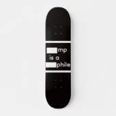 Zensierte Skateboard (Vorne)