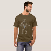 Zensierter Cerne Abbas Riese T-Shirt (Vorne ganz)
