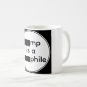 Zensierter Kaffeebecher Kaffeetasse (VorderseiteRechts)