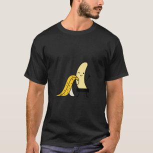 Zensierter Lustiger Gelber Lustiger Bananendruck F T-Shirt