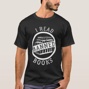 Zensur Book Reading Nerd I Read Banned Books T-Shirt