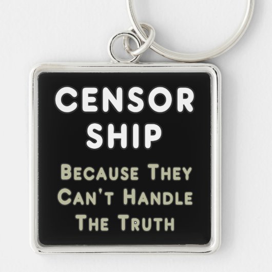 Zensur Schlüsselanhänger (Vorne)