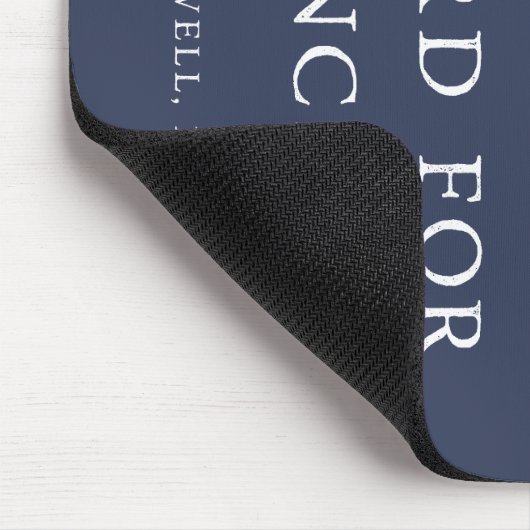 Zensur wissenschaftlicher Kostenloser Orwell-Zitat Mousepad (Ecke)