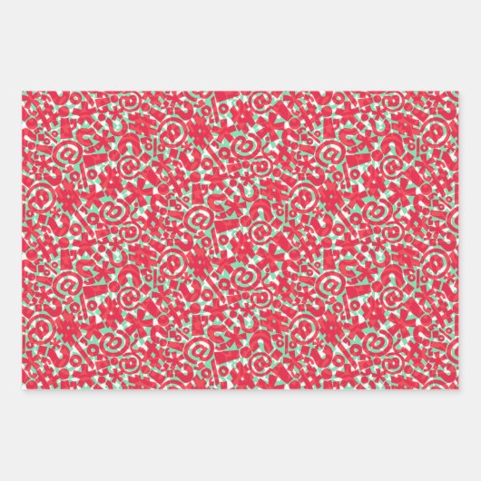 Zensurfreund F'ed Up Wrapping Paper Geschenkpapier Set (Vorderseite 2)