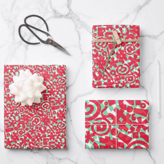 Zensurfreund F'ed Up Wrapping Paper Geschenkpapier Set (Vorderseite)