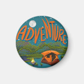 Zent Camping Adventure Magnet (Vorne)