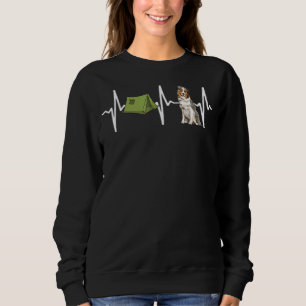 Zent Camping Australian Shepherd Heartbeat Dog Sweatshirt