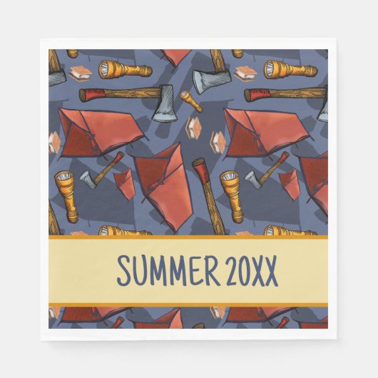 Zent Camping Paper Napkin Serviette (Vorderseite)