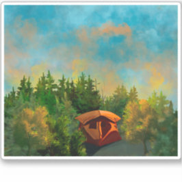 Zent Camping Wilderness Sticker