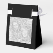 Zent Gevor Box Einfache Vorlage schwarz Geschenkschachtel (Rückseite)