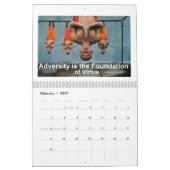 Zentality 2013 Kampfkunst-themenorientierter Kalender (Feb 2027)