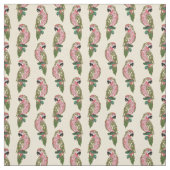 Zentangle Art-Papageien Stoff (Muster)