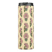 Zentangle Art plappert | Monogramm nach Thermosbecher (Rückseite)