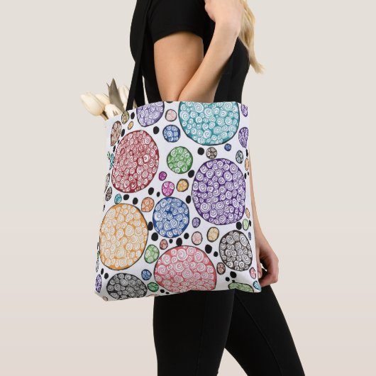 Zentangle circles pattern tasche (Von Nahem)