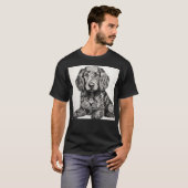 Zentangle Dog T-Shirt (Vorne ganz)