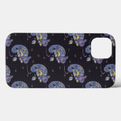 Zentangle Eidechse Case-Mate iPhone Hülle (Rückseite (Horizontal))