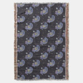 Zentangle Eidechse Decke (Vorderseite Vertikal)