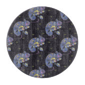 Zentangle Eidechse Schneidebrett (Vorderseite)