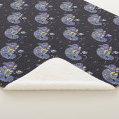 Zentangle Eidechse Sherpadecke (3/4)