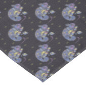 Zentangle Eidechse Tischdecke (Schrägansicht)