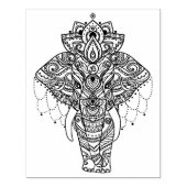 Zentangle Inspiriert Elephant Gummistempel (Prägung)