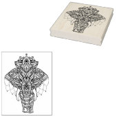 Zentangle Inspiriert Elephant Gummistempel (Stempel)