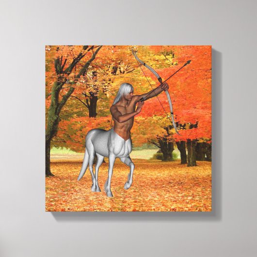 Zentauer Leinwanddruck (Vorderseite)