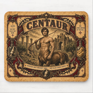 Zentauer, Vintage Zirkus Monster Mousepad