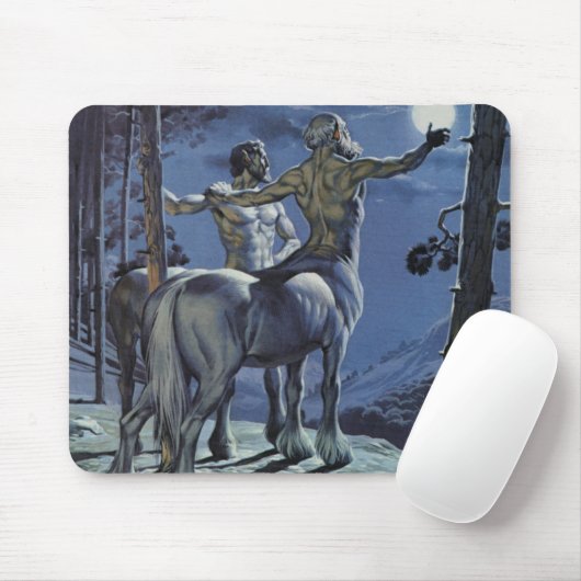 Zentaure (Farbelitho) Mousepad (Mit Mouse)