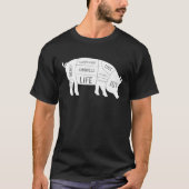 Zentiente Tiere, Freude Liebe Mitgefühl Freundlich T-Shirt (Vorderseite)