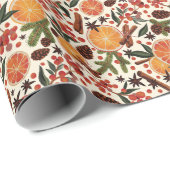 Zentimentalität (Kornseide) - Umschlagpapier Geschenkpapier (Rolleneckpunkt)