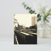 Zentral Bahnhof Chicago ICRR 1969 Postkarte (Stehend Vorderseite)