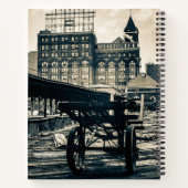 Zentral-Bahnhofsbahnhof Chicago ICRR 1960er Notizblock (Rückseite)