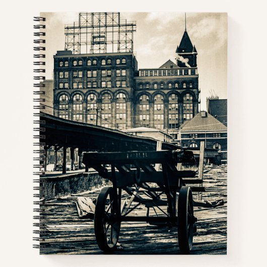 Zentral-Bahnhofsbahnhof Chicago ICRR 1960er Notizblock (Vorderseite)