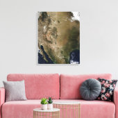Zentral und Western Staaten Leinwanddruck (Insitu (Wohnzimmer))
