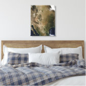 Zentral und Western Staaten Leinwanddruck (Insitu (Schlafzimmer))