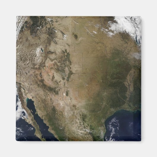 Zentral und Western Staaten Magnet (Vorne)