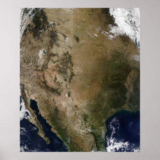 Zentral und Western Staaten Poster (Vorne)