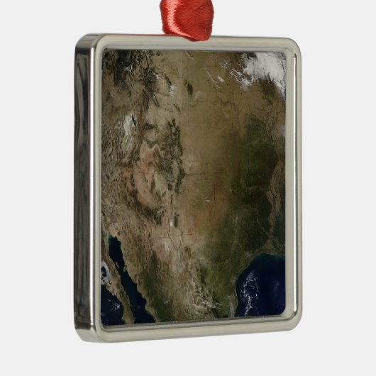 Zentral und Western Staaten Silbernes Ornament (Rechts)