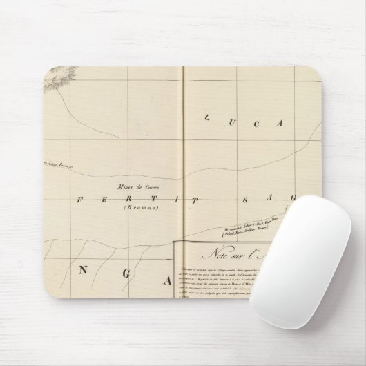 Zentralafrika 31 mousepad (Mit Mouse)