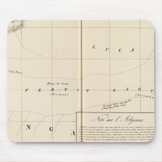 Zentralafrika 31 mousepad (Vorne)