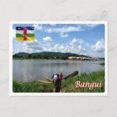 Zentralafrikanische Republik - Bangui - Fluss Uban Postkarte (Vorderseite)