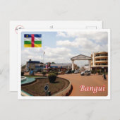 Zentralafrikanische Republik - Bangui - Postkarte (Vorne/Hinten)