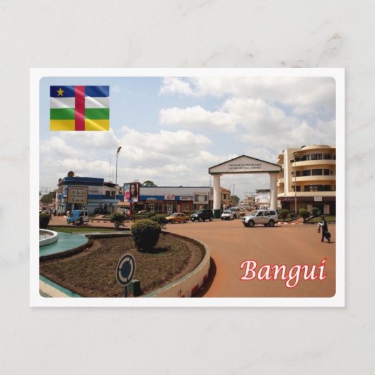 Zentralafrikanische Republik - Bangui - Postkarte (Vorderseite)