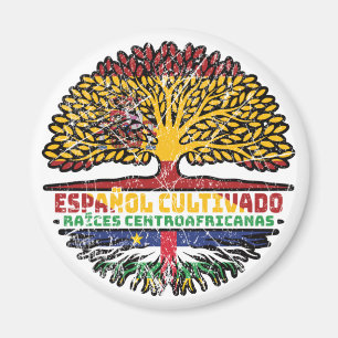 Zentralafrikanische Republik Spanien Zentralafrika Magnet