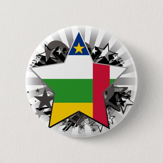 Zentralafrikanische Republik Stern Button (Vorderseite)