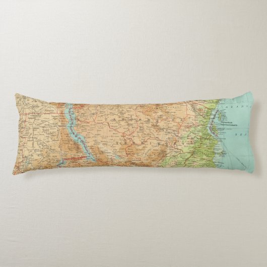 Zentralafrikaostabschnitt Seitenschläferkissen (Vorderseite)