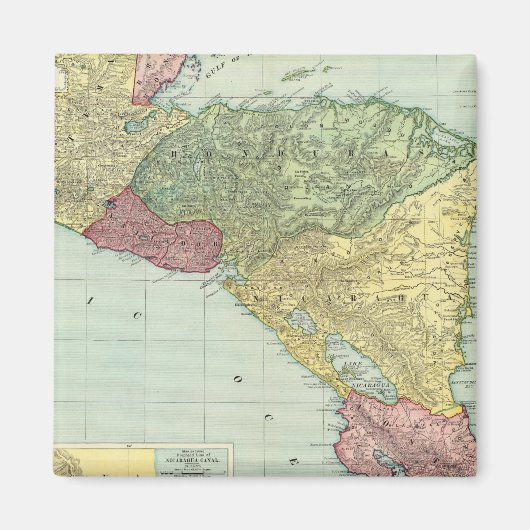 Zentralamerika 2 magnet (Vorne)